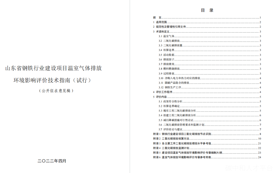 碳排放评价来了！11省市提出碳排放评价要求-碳中和人才平台