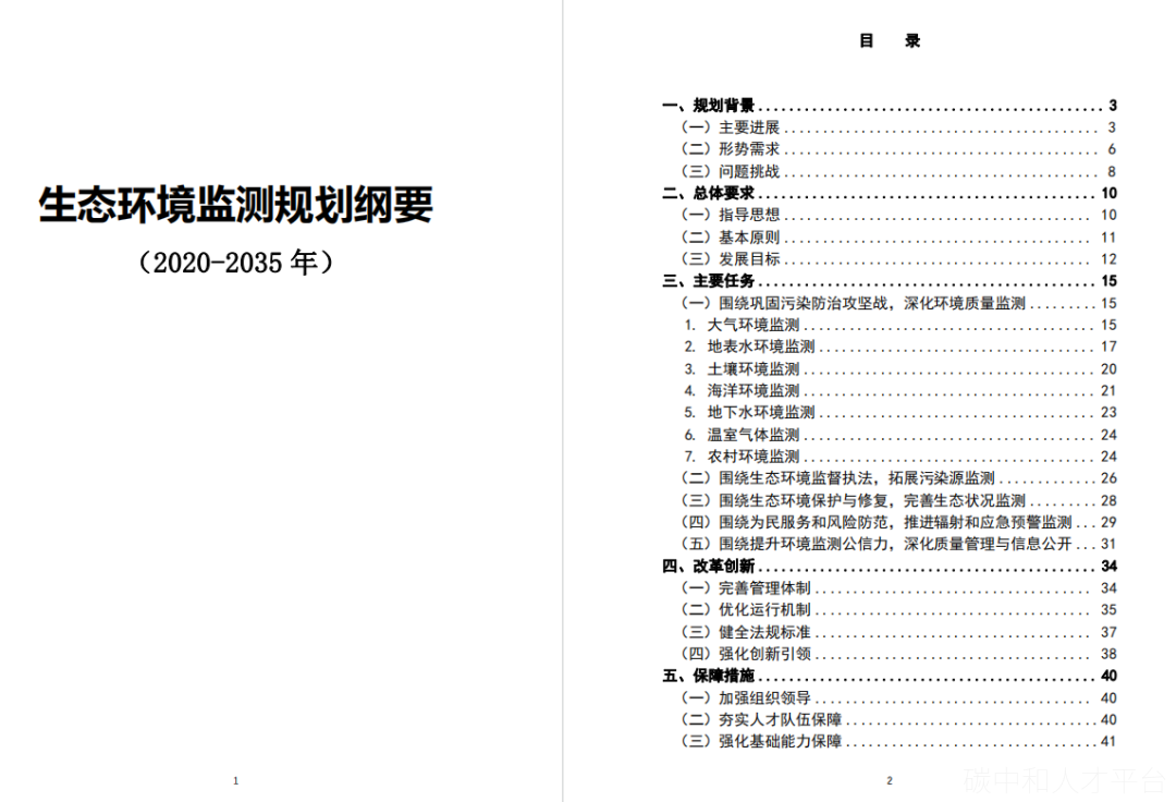 多省发布碳监测政策，记得收藏！-碳中和人才平台