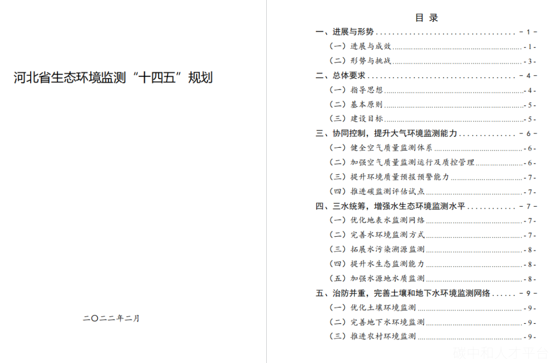 多省发布碳监测政策，记得收藏！-碳中和人才平台